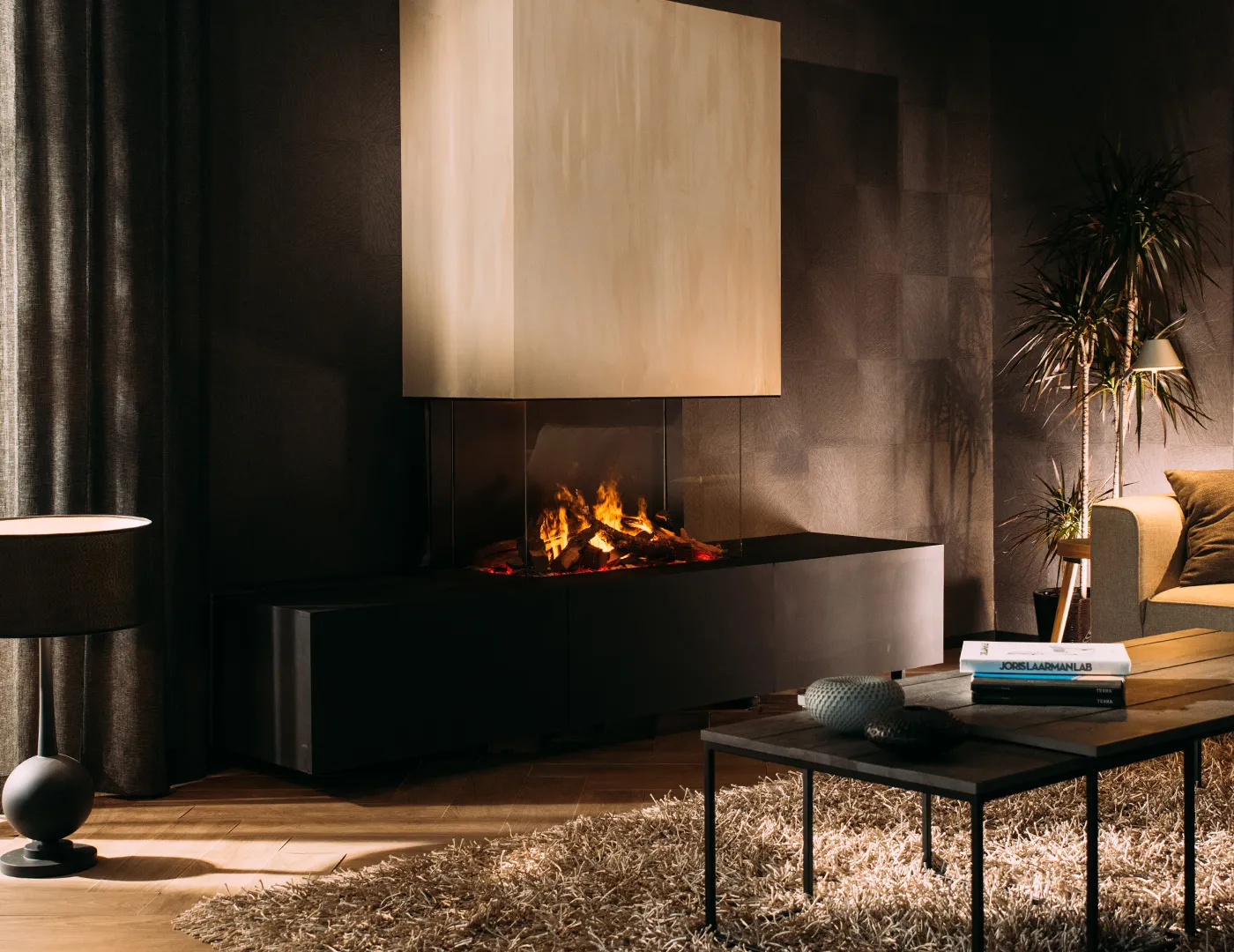 Built-In Water Vapour Fireplace