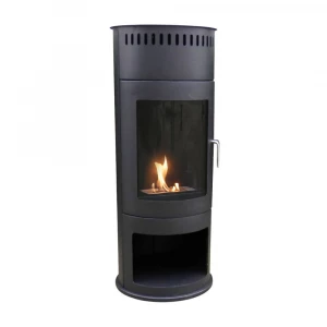 Washington - Black bioethanol wood-burning stove