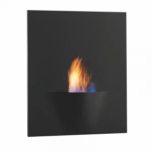 Safretti Gaya wall hanging bio fireplace of aluminium 