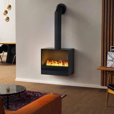 Magic-Fire by Safretti Sogno 500 - Wall-mounted hybrid fireplace Magic-Fire by Safretti Sogno 500 - Wall-mounted hybrid fireplace