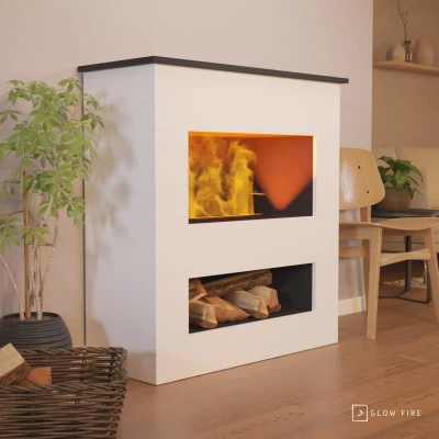 Brecht Electric Fireplace OMC 600 – Realistic Flame, Eco-Friendly Design, Freestanding Brecht Electric Fireplace OMC 600 – Realistic Flame, Eco-Friendly Design, Freestanding