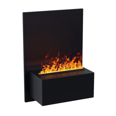 ScandiFlames Electric Brekke Black Water Vapour Fireplace ScandiFlames Electric Brekke Black Water Vapour Fireplace