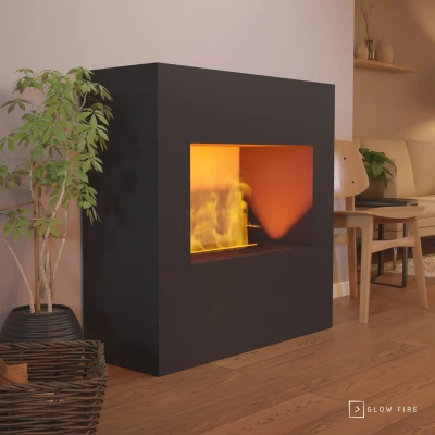 Goethe Black OMC 600 – Realistic Flame, Eco-Friendly Design, Freestanding (Black) Goethe Black OMC 600 – Realistic Flame, Eco-Friendly Design, Freestanding (Black)