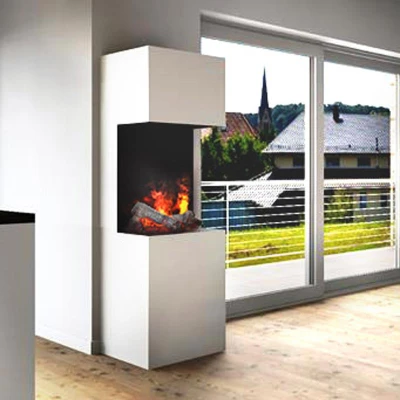 Glow Fire Beethoven - OMC 600 | Freestanding Water Vapour Fireplace Glow Fire Beethoven - OMC 600 | Freestanding Water Vapour Fireplace, 170 cm x 60 cm x 50 cm