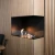 Foco Corner Right 800- Right sided corner bioethanol fireplace