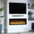 Dimplex Ignite Evolve 60 - Electric fireplace with tumbled glass and driftwood