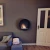 Delaware Black - Round Wall-mounted bioethanol fireplace