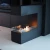 Foco Room Divider 800 - 80 cm wide room divider bioethanol fireplace