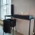 Black freestanding tabletop sized bio fireplace