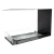 Foco Room Divider 800 - 80 cm wide room divider bioethanol fireplace