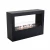 ScandiFlames Lansing L - Black Bioethanol Fireplace