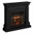  Magna Black Electric Fireplace