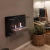 Black Wall Mounted Fireplace