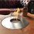 5L Round Outdoor Bioethanol Burner - Ø: 30 cm