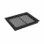 Black Ventilation Grille - Size: 25x20.5 cm - Ventilation Area: 210 cm²